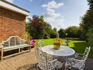 Rear garden with patio- click for photo gallery